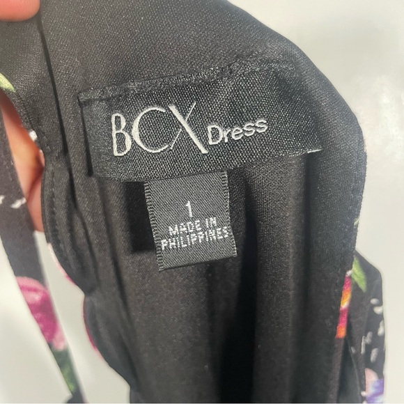 BCX Pink & Blue Halter A-Line Sundress 🌸 Size 1 Juniors | Preowned - Picture 10 of 16